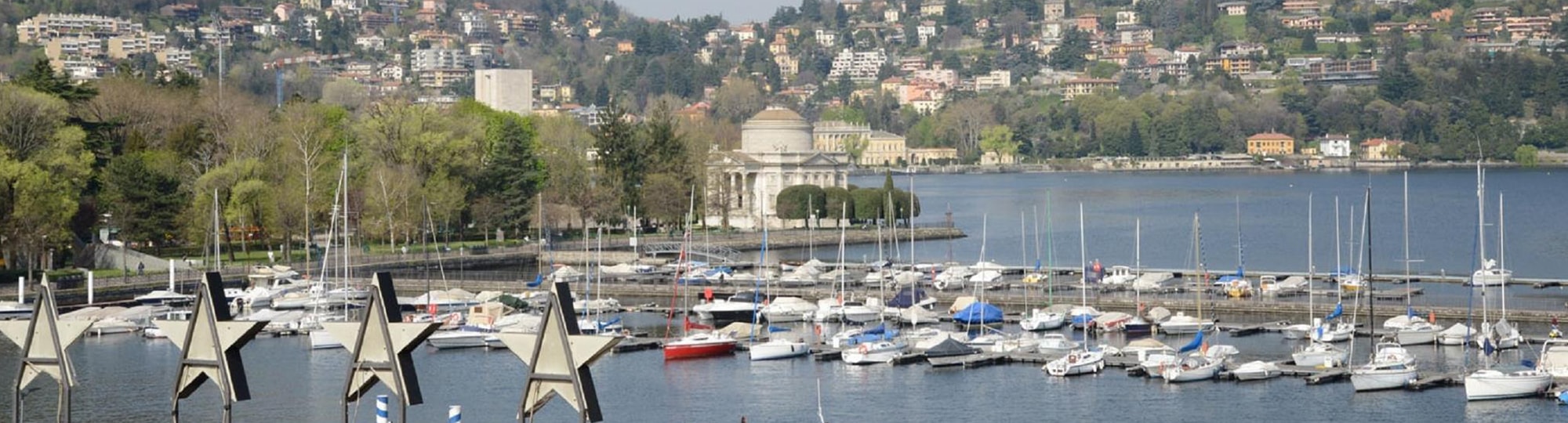 Vue de l'hotel Metropole Suisse 4* à Como