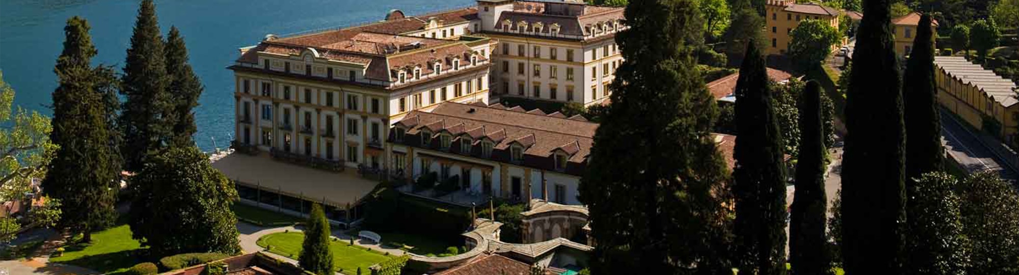 Vue de l'hotel Villa d’Este 5 * à Cernobbio