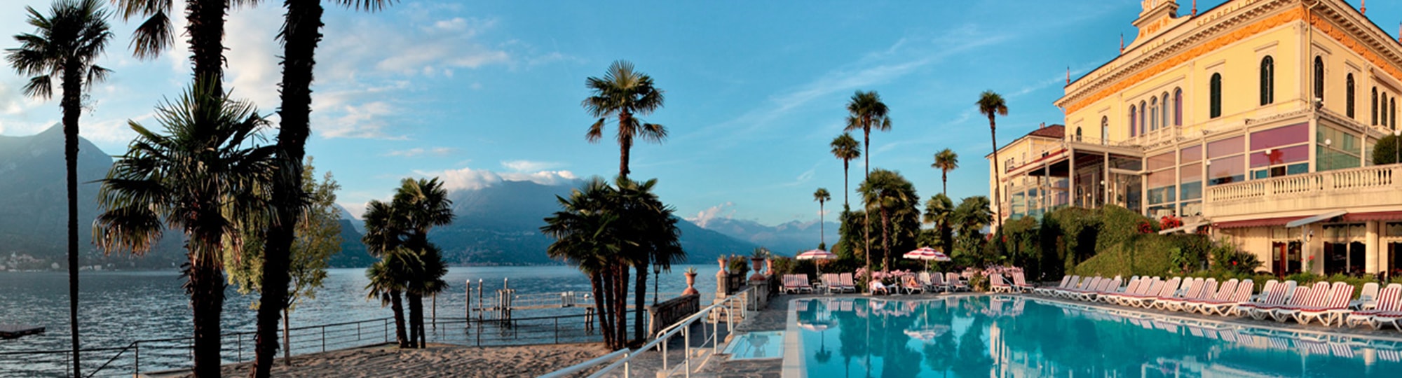 Vue de l'hotel Grand Hotel Villa Serbelloni 5* à Bellagio