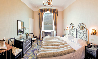 Des Chambres Prestigieuses à l'hôtel Grand Hotel Villa Serbelloni 5*